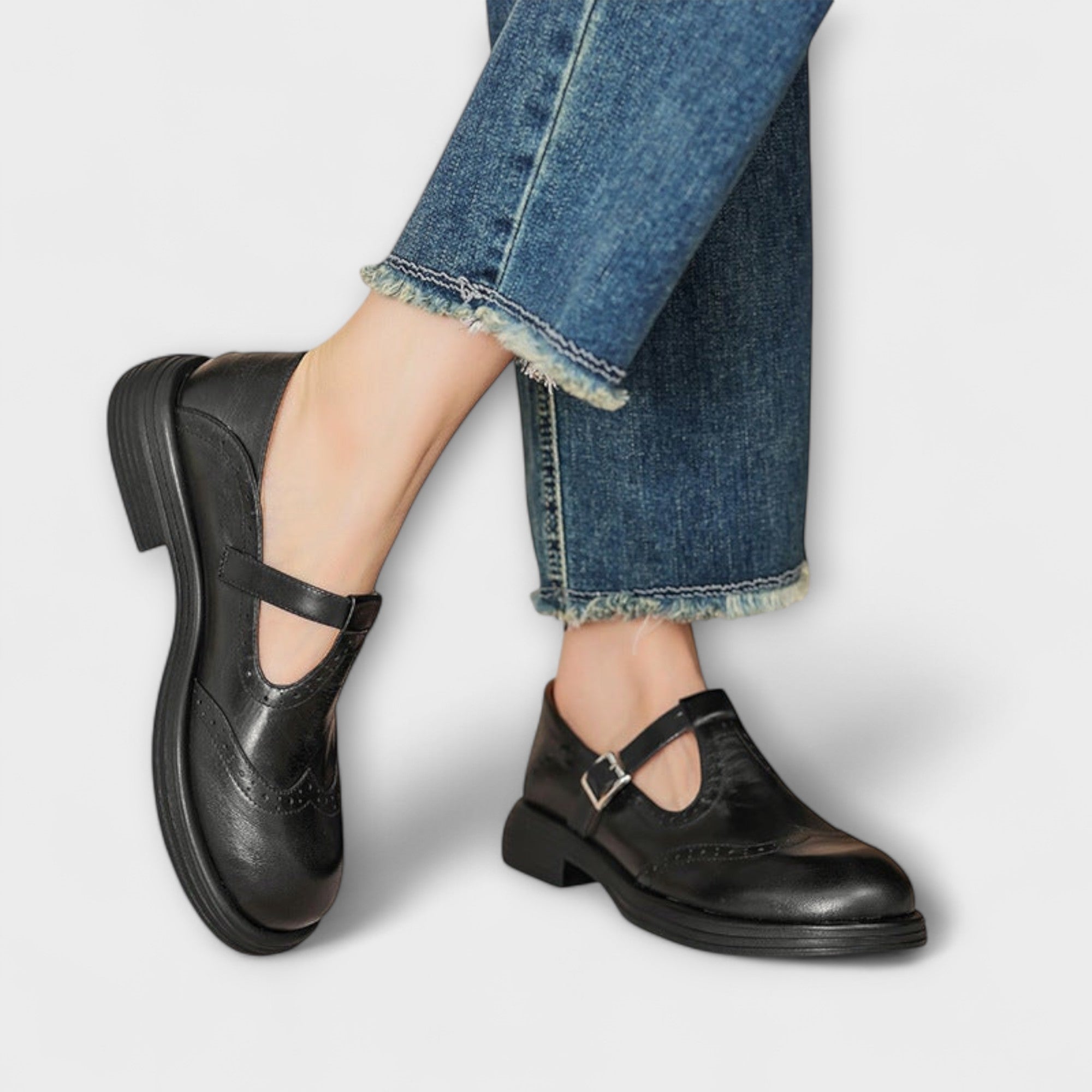 Janine™ | Élégance et Confort en Cuir
