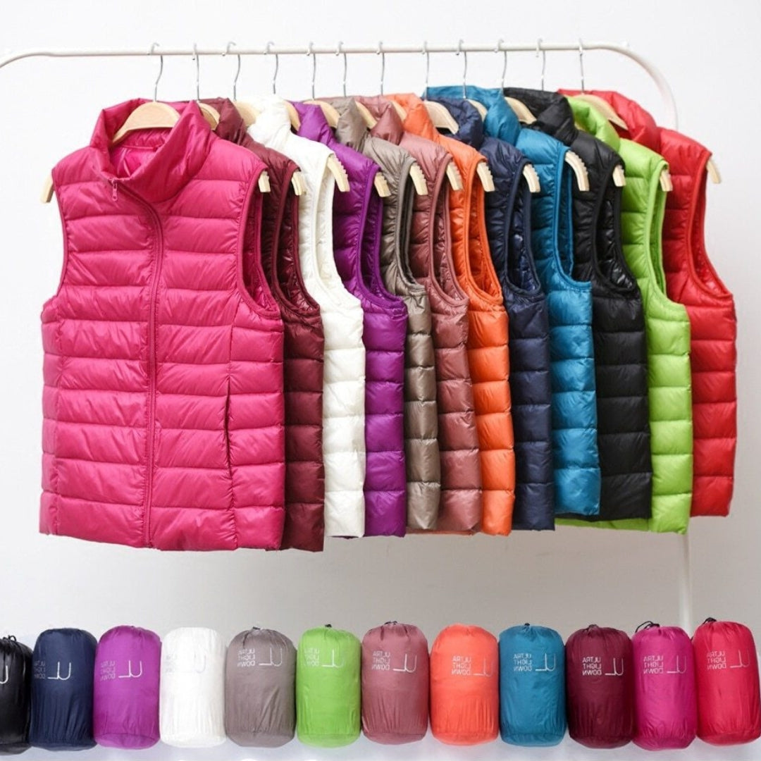 Saphire™ | Gilet Microlight Élégant pour Femme