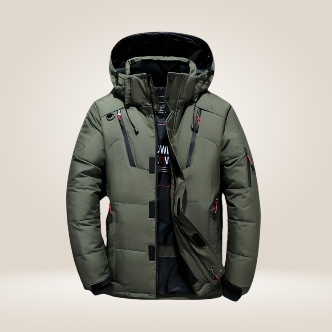 Santorin™ | Veste en Duvet Chaude et Élégante
