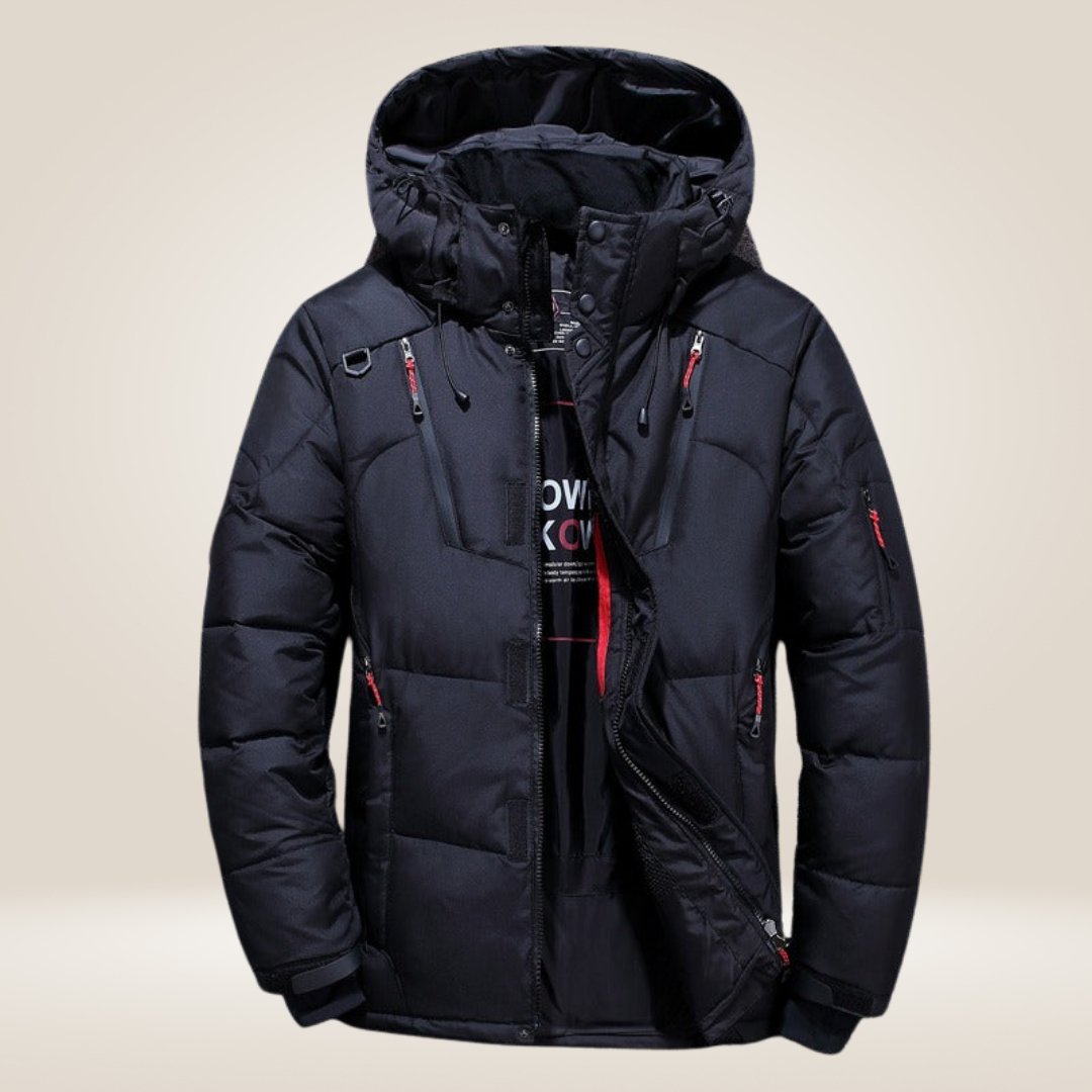 Santorin™ | Veste en Duvet Chaude et Élégante
