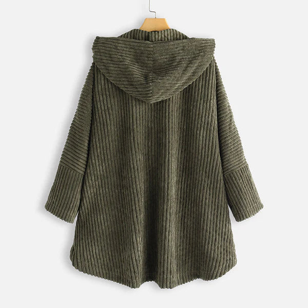 Dana™ | Manteau Côtelé à Capuche