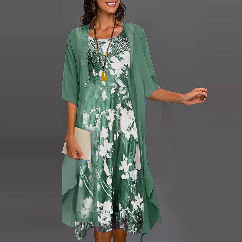 Adeline™ | Ensemble Élégant en Coton 2 Pièces