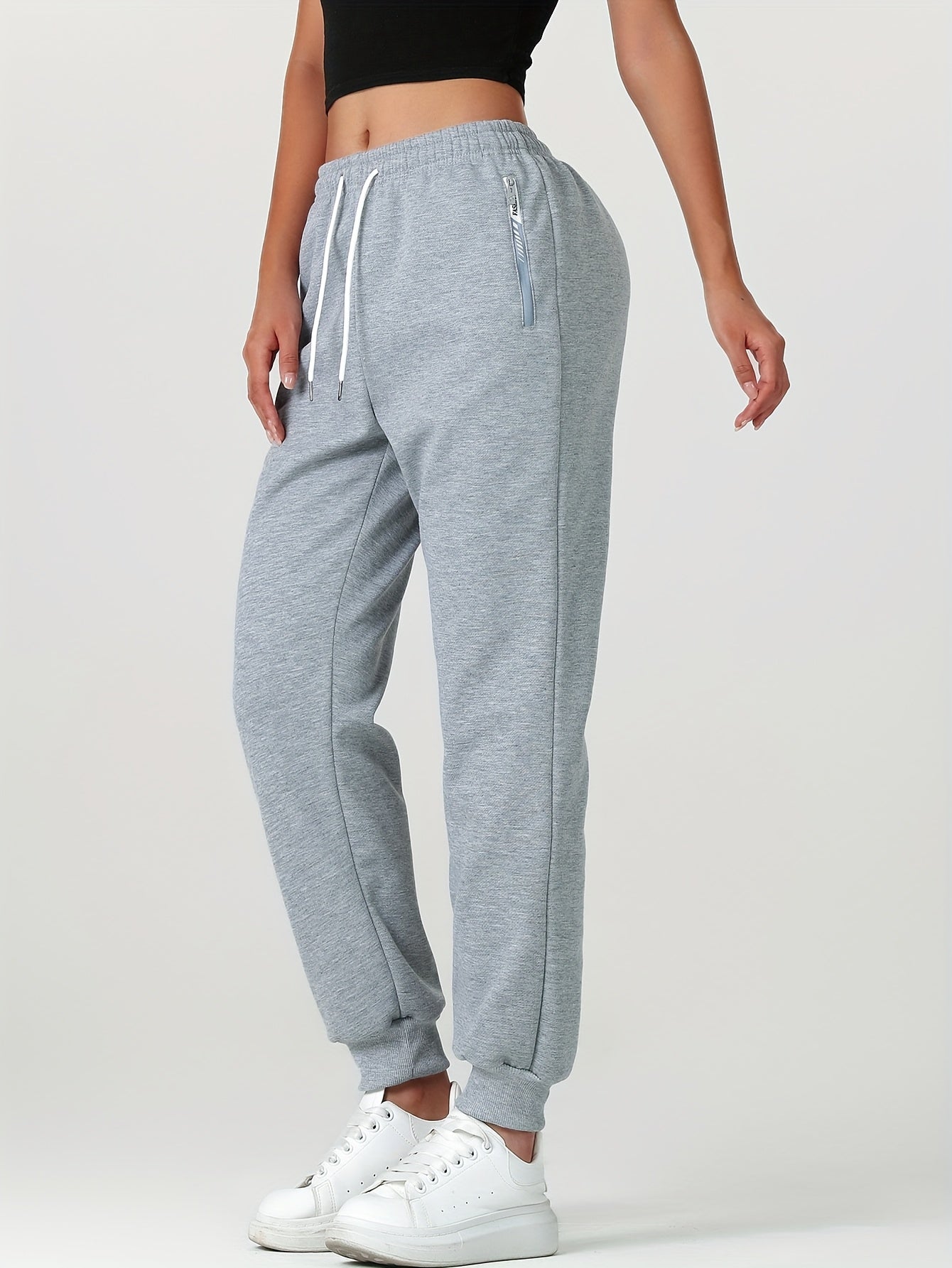 Bettina™ | Pantalon de jogging à poches zippées