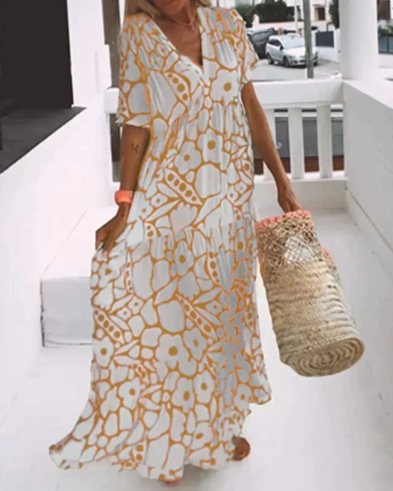 Christa™ | Robe Fluide et Élégante en Été