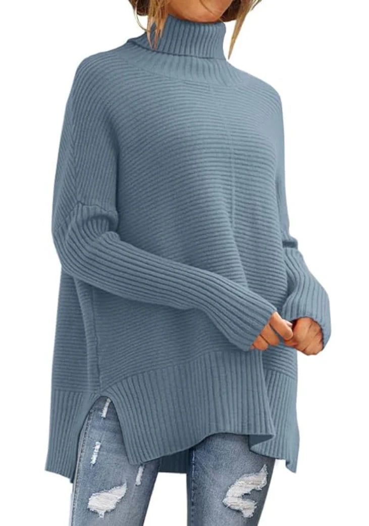 Hovy™ | Pull Col Roulé Oversize