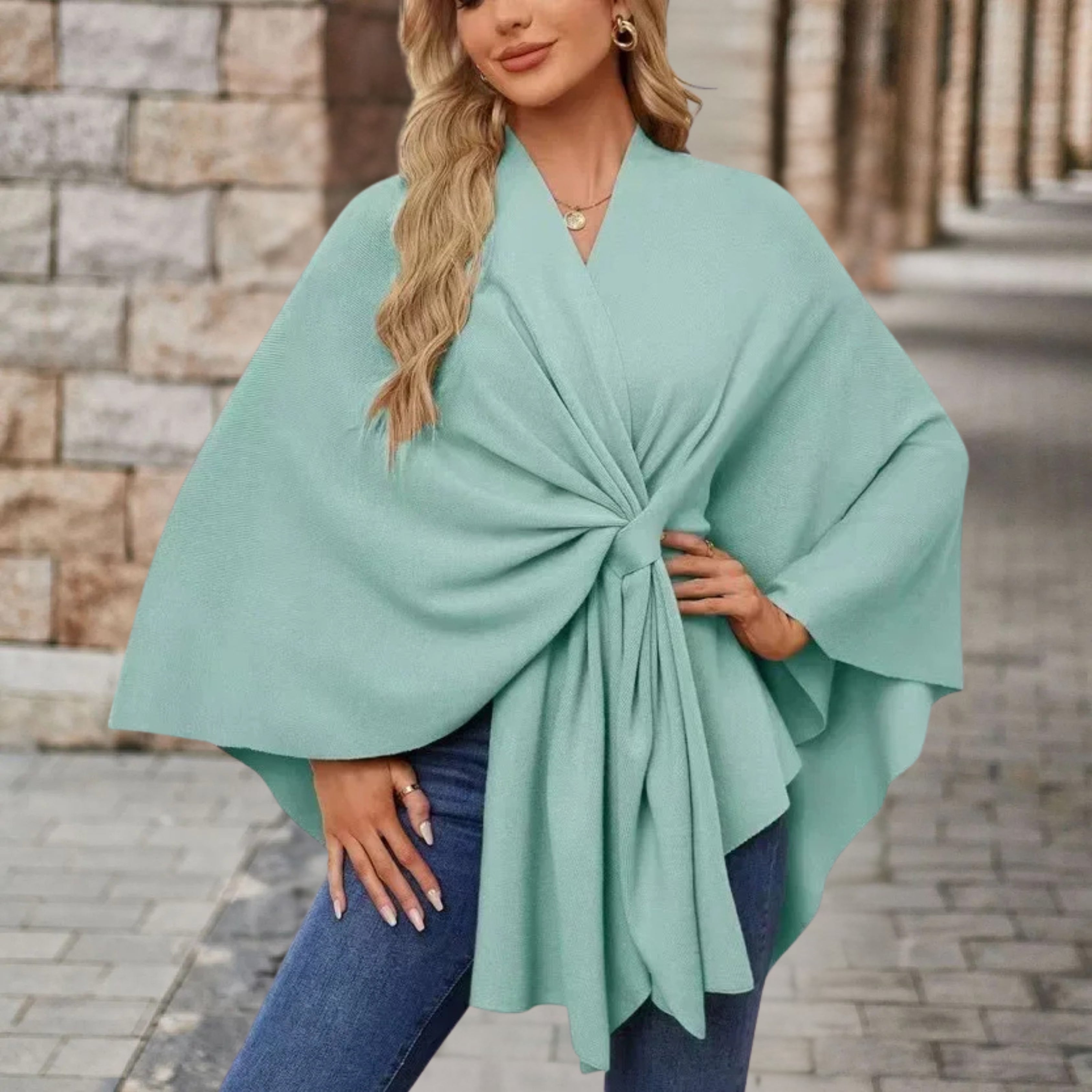 Raphaela™ | Poncho Élégant et Confortable