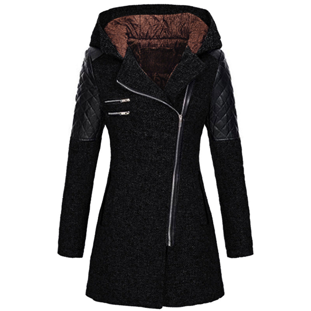 Rosemary™ | Manteau à Fermeture Éclair Asymétrique