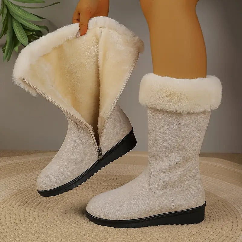 Sanela™ | Bottes Confortables en Cuir