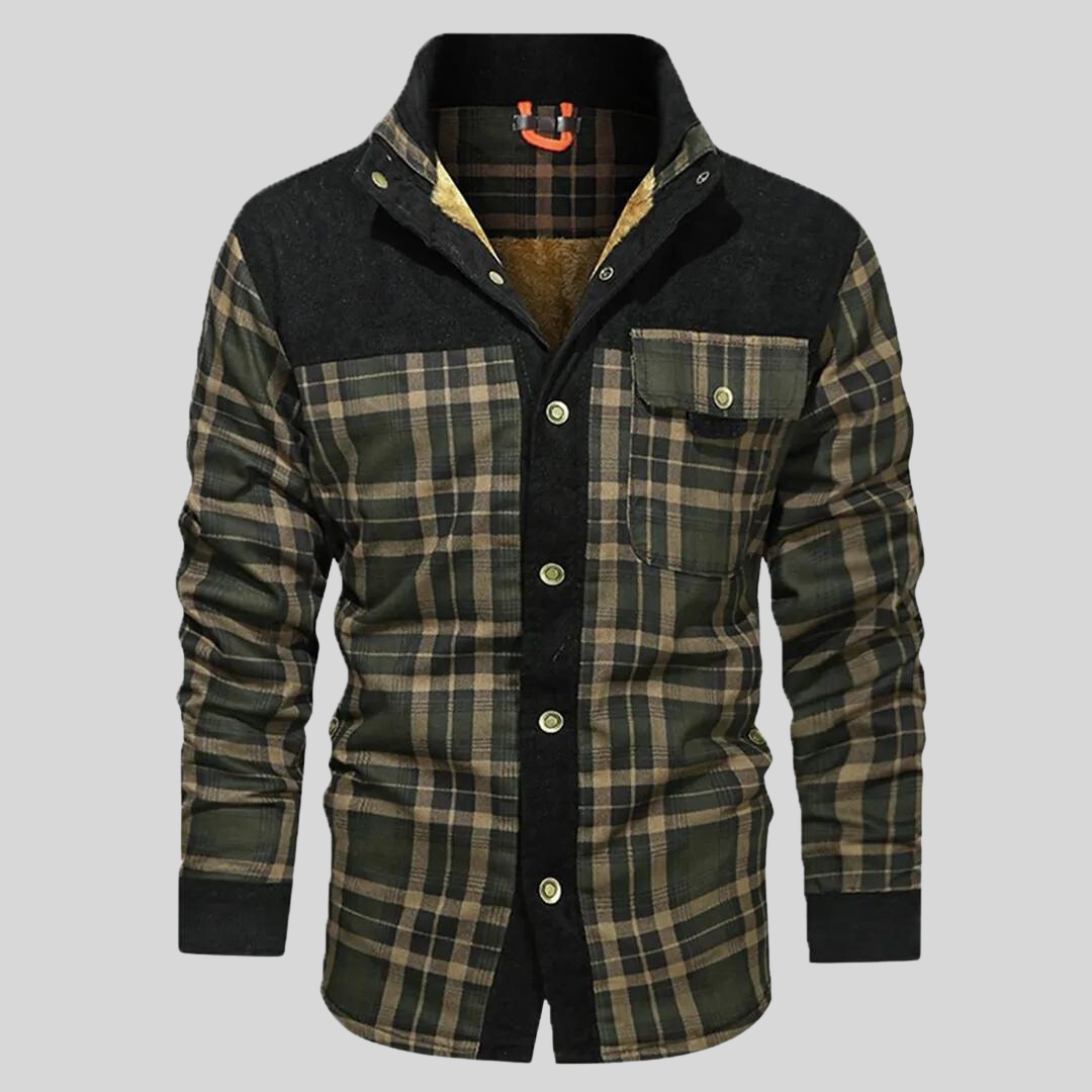 Bard™ | Veste à carreaux doublée sherpa