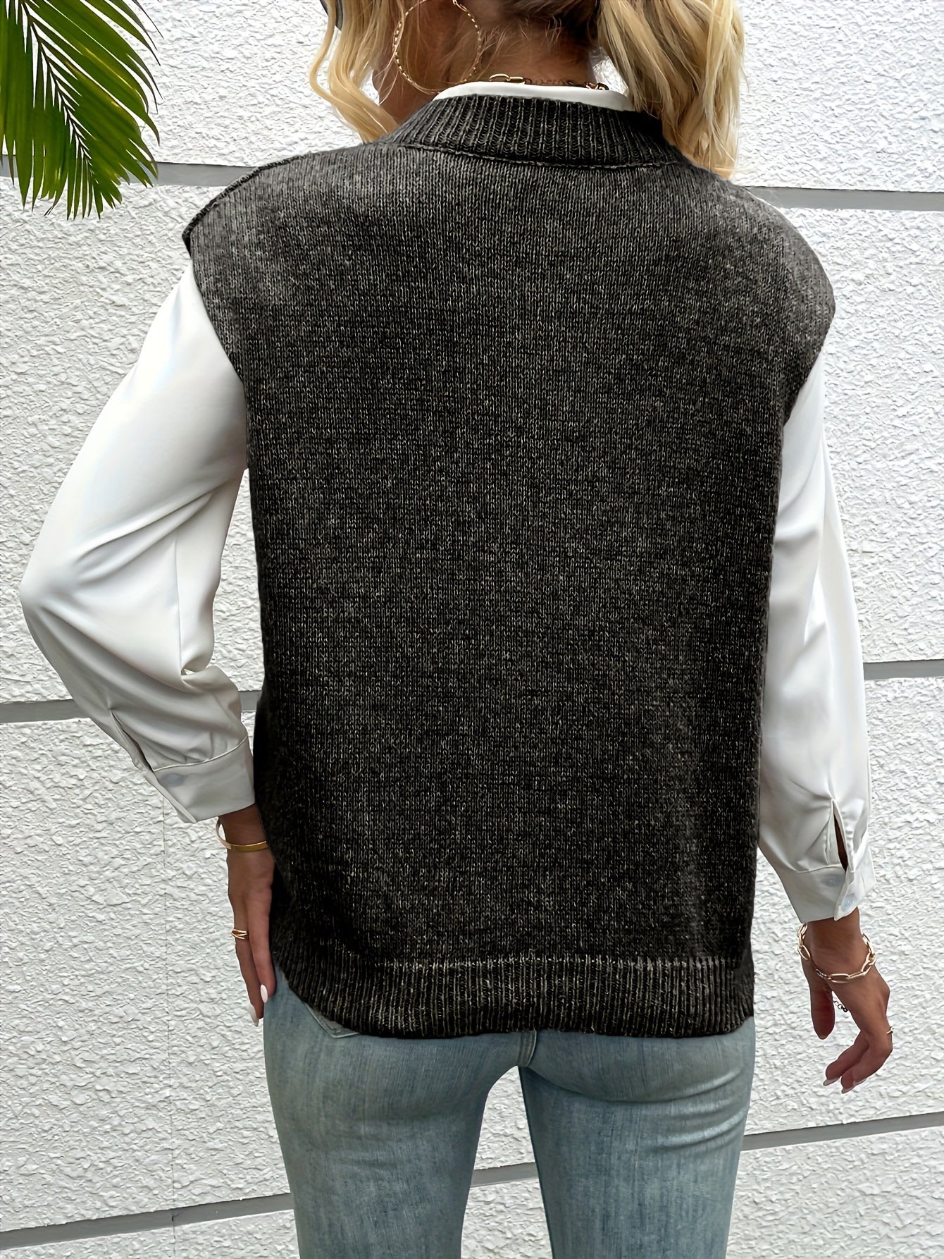 Monica™ | Gilet Décontracté Élégant