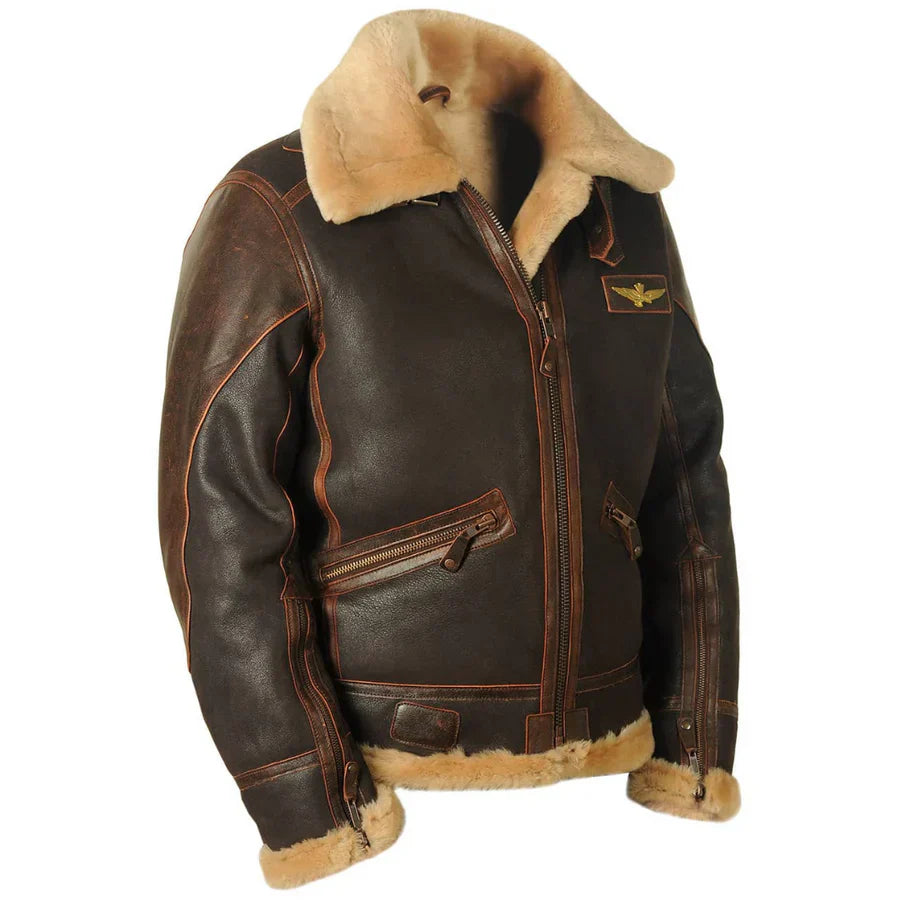 Maximilienne™ | Veste Bomber Aviateur Élégante