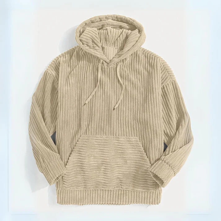 Slac™ | Hoodie Velours Côtelé