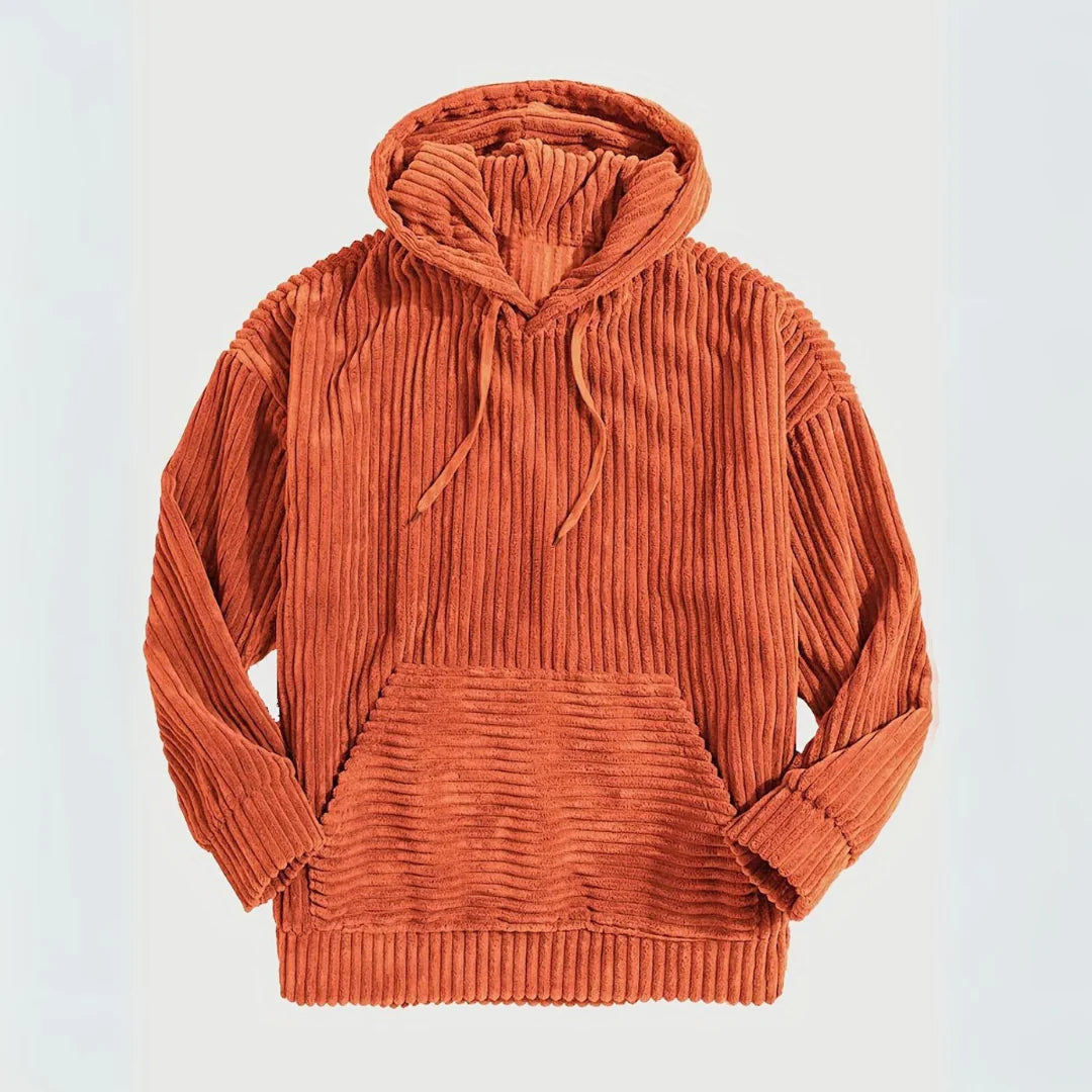 Slac™ | Hoodie Velours Côtelé