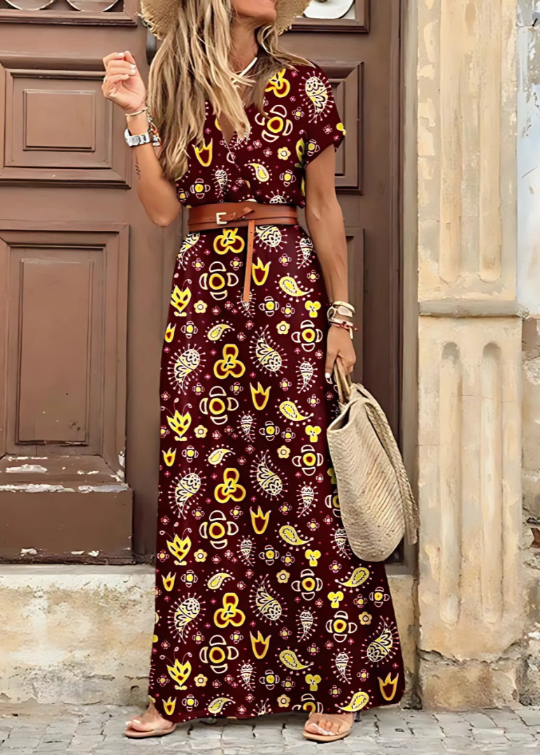 Tahlee™ | Robe Maxi Bohémienne Élégante et Aérée