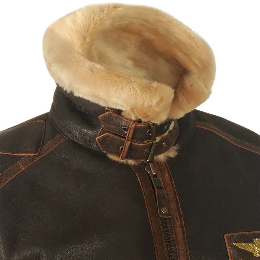 Maximilienne™ | Veste Bomber Aviateur Élégante
