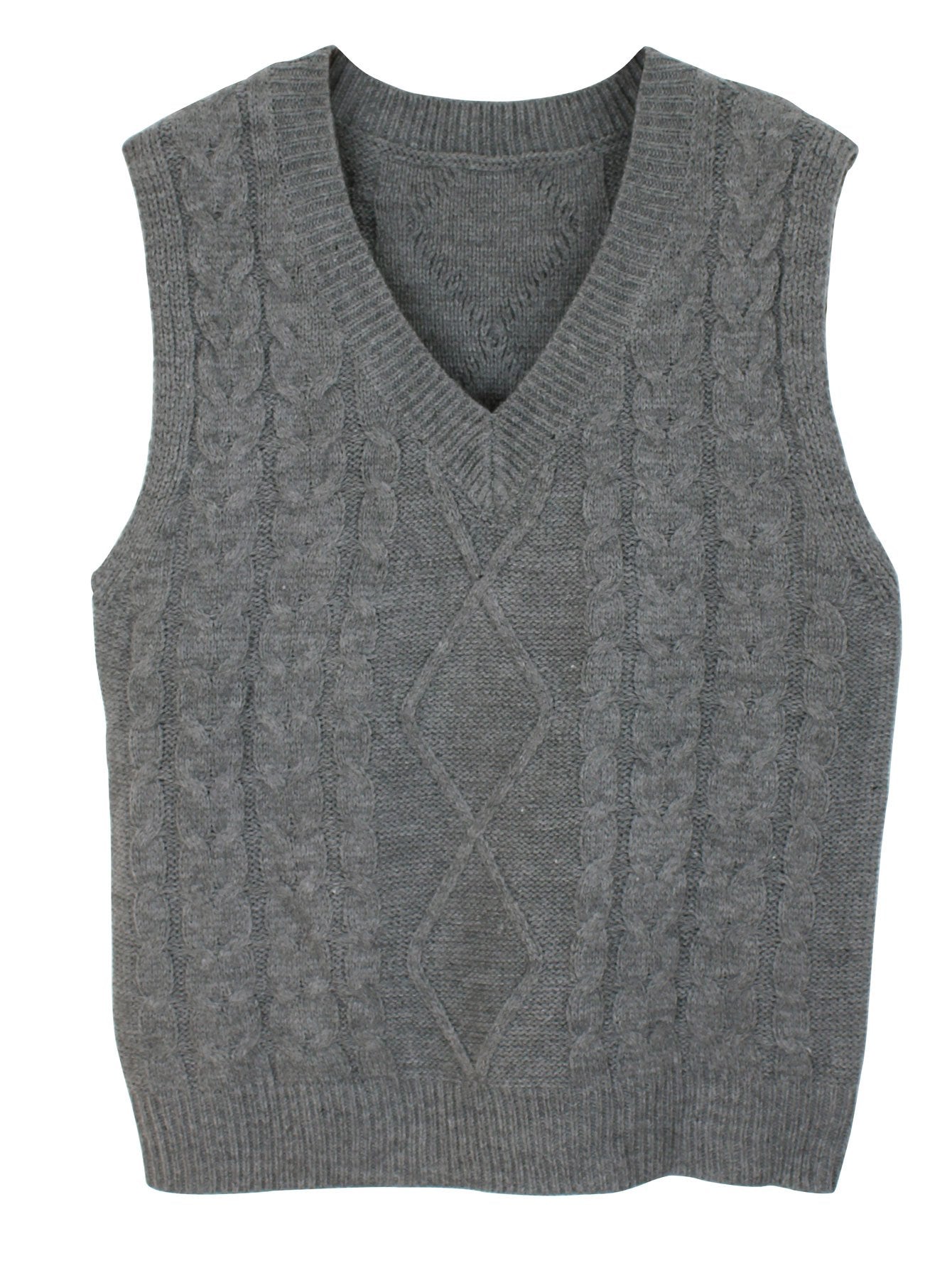 Nadine™ | Gilet Décontracté en Tricot à Col en V