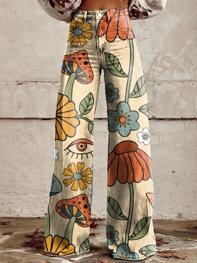 Saskia™ | Pantalon Bohème Élégant