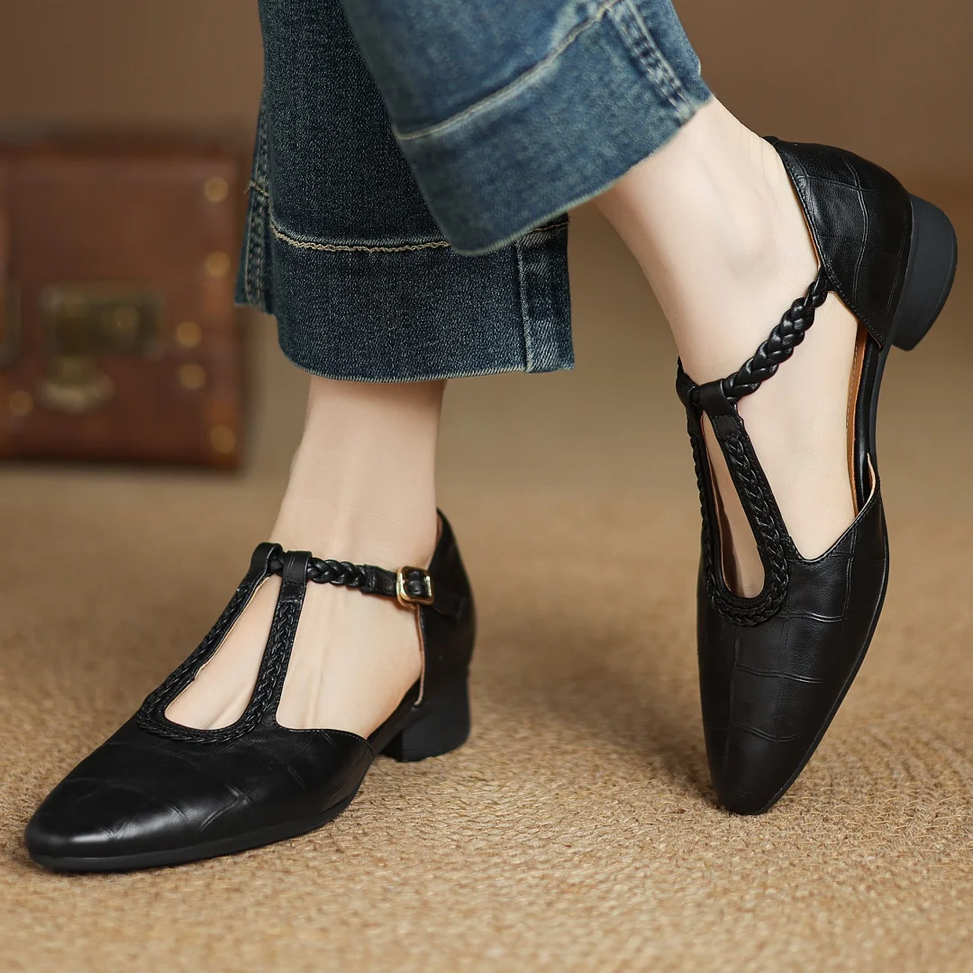 Veronica™ | Sandales Élégantes en Cuir