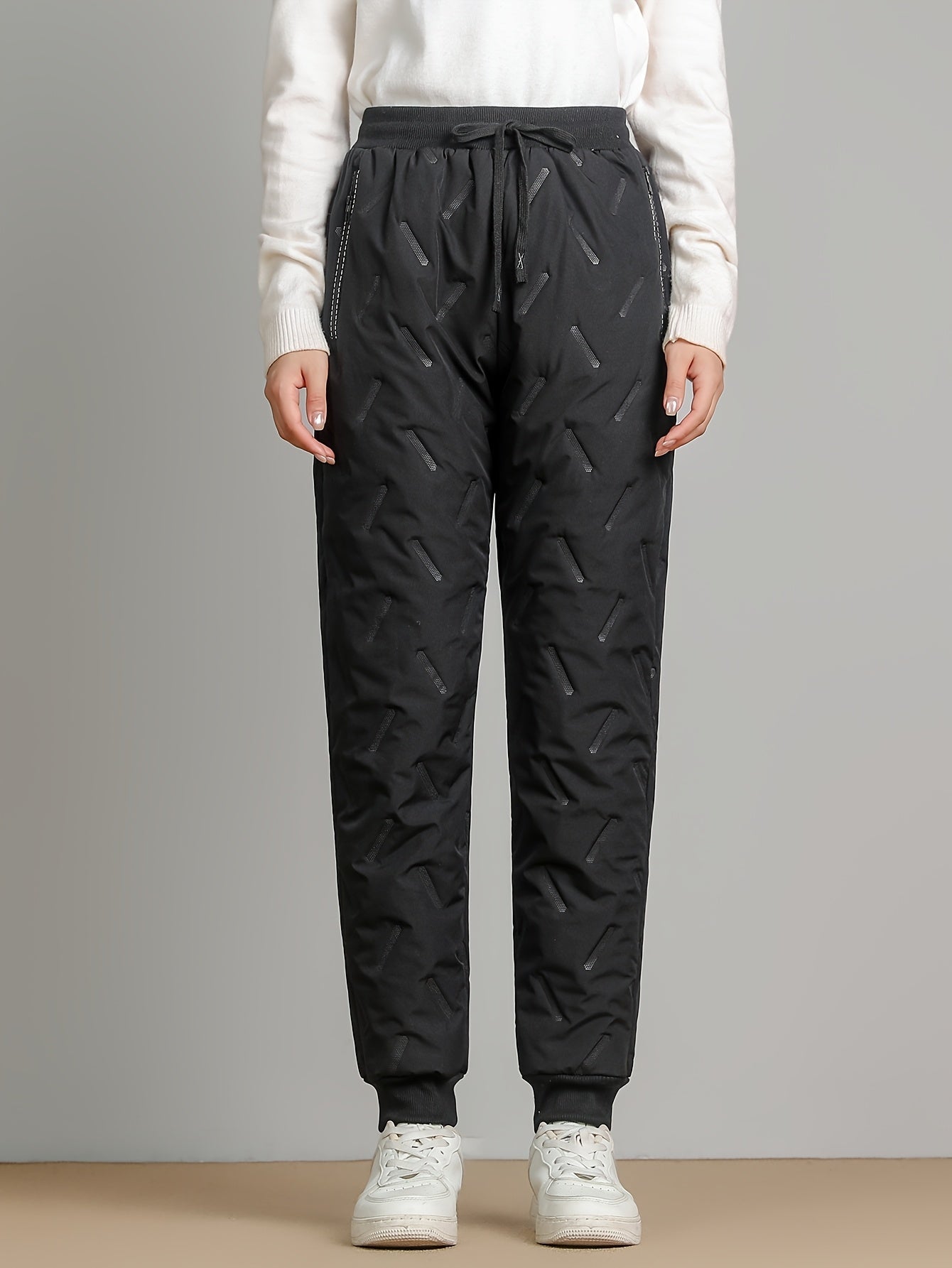 Danica™ | Pantalon matelassé d’hiver à taille élastique