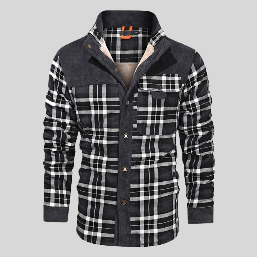 Bard™ | Veste à carreaux doublée sherpa