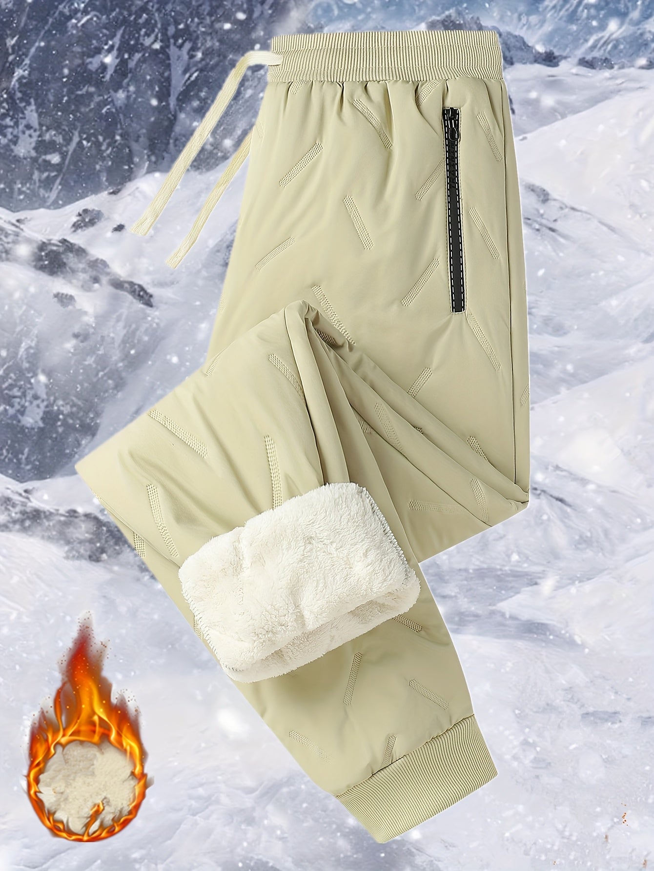 Danica™ | Pantalon matelassé d’hiver à taille élastique
