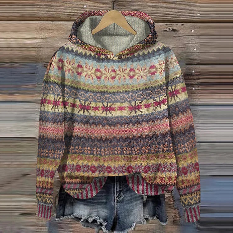 Lina™ | Pull Ethnique Confortable