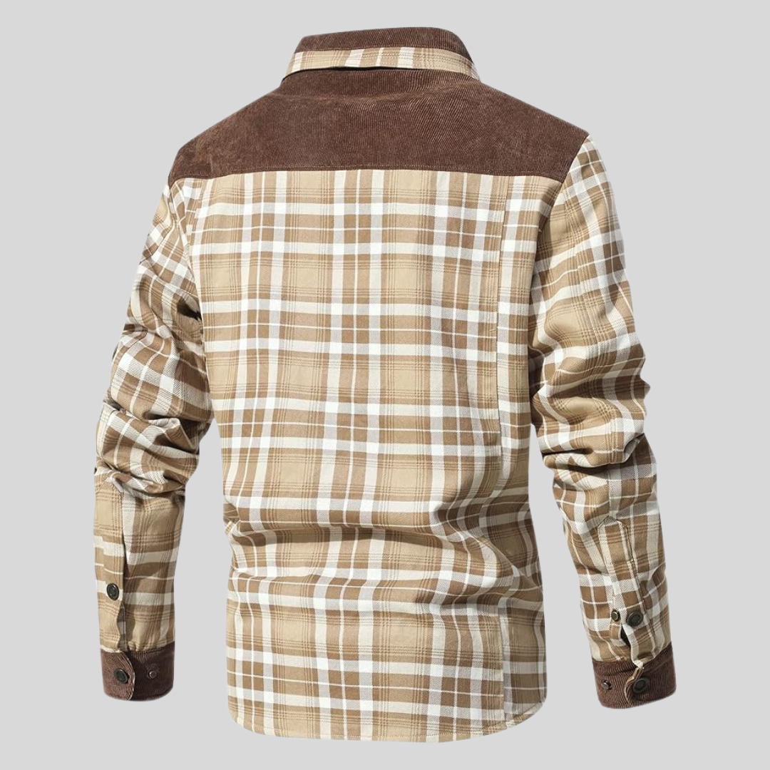 Bard™ | Veste à carreaux doublée sherpa