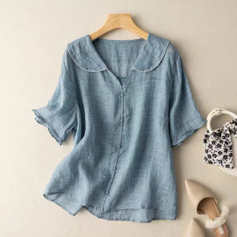 Giovanna™ | Blouse Élégante en Lin