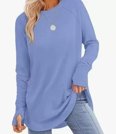 Filippa™ | T-shirt long à ourlet arrondi