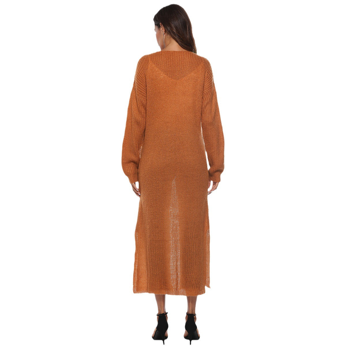 Giada™ | Cardigan long ouvert à poches