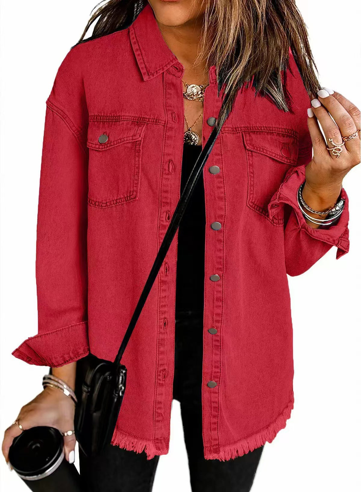 Roxa™ | Veste en Jean Confortable et Pratique