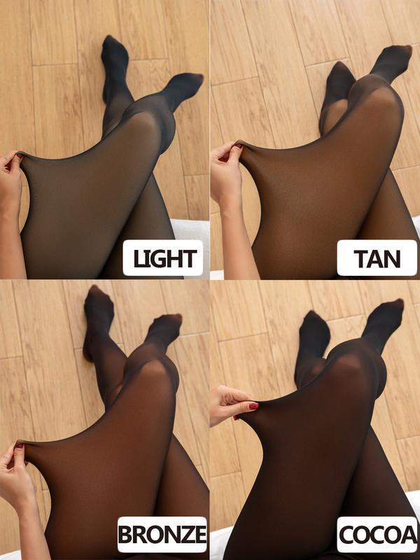 Fern™ | Collant effet peau doublé polaire