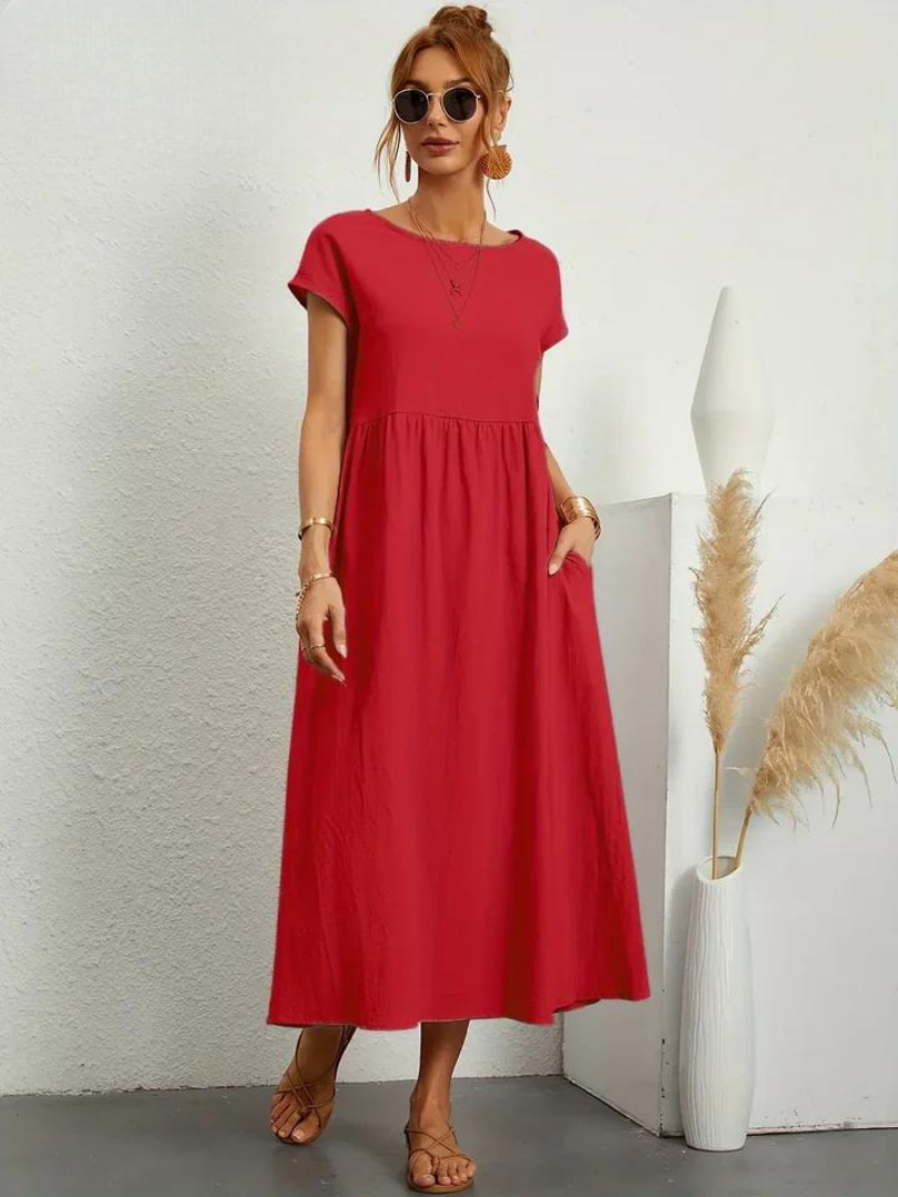 Livia™ | Robe d'été élégante en coton