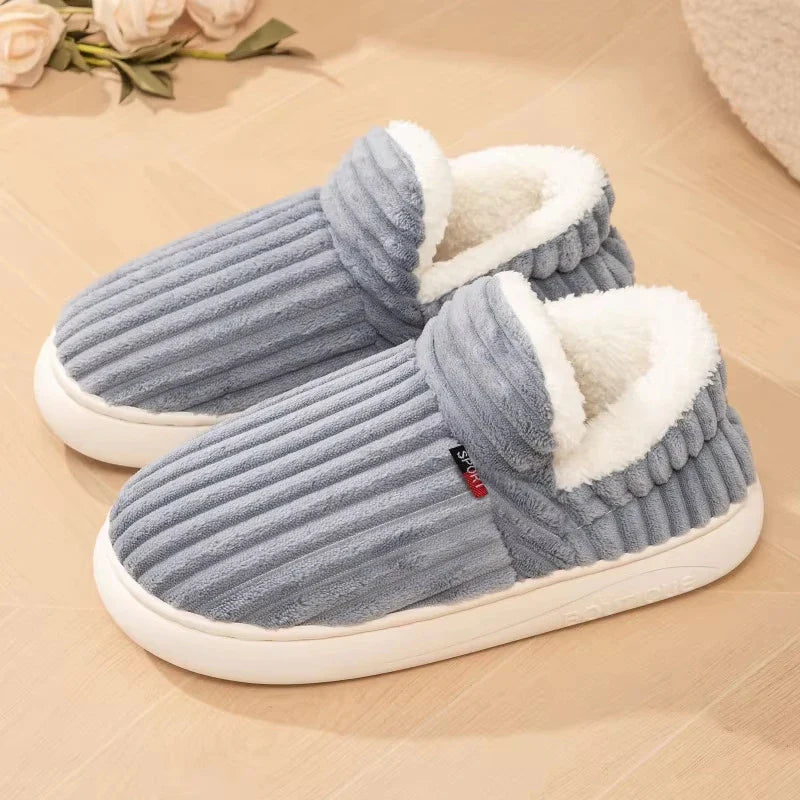 Etta™ | Chaussons montants en velours côtelé