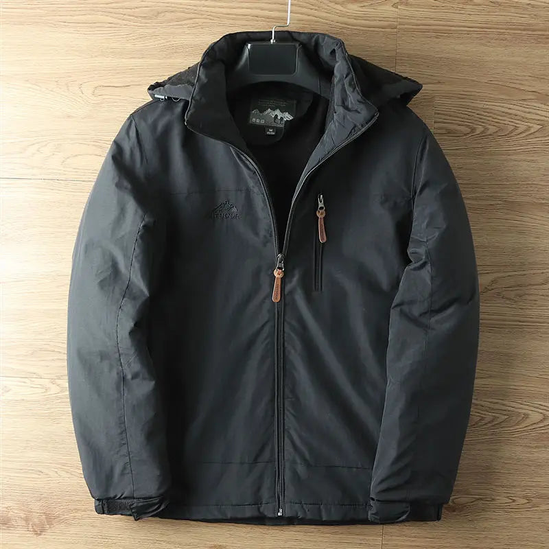 Paul™ | Veste à Capuche Extérieure Imperméable avec Doublure en Polaire
