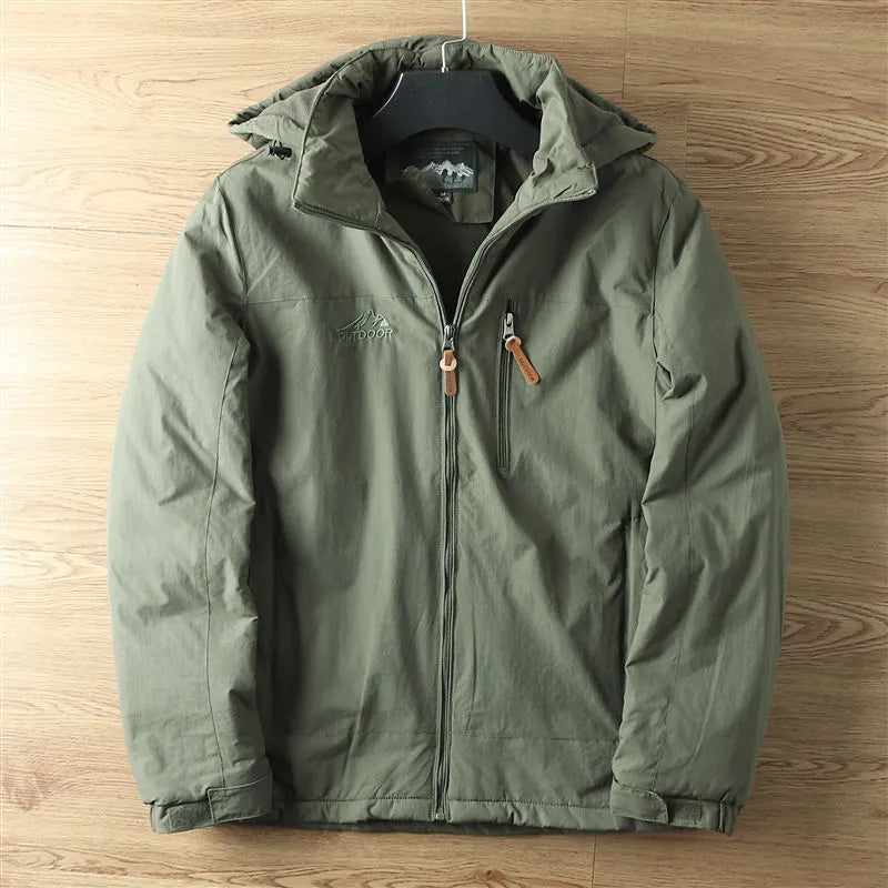 Paul™ | Veste à Capuche Extérieure Imperméable avec Doublure en Polaire
