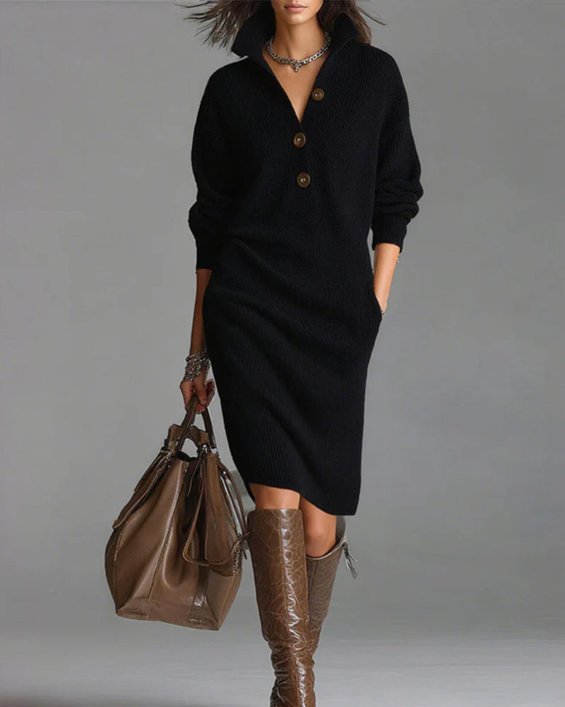 Rosetta™ | Robe Pull Décontractée Élégante
