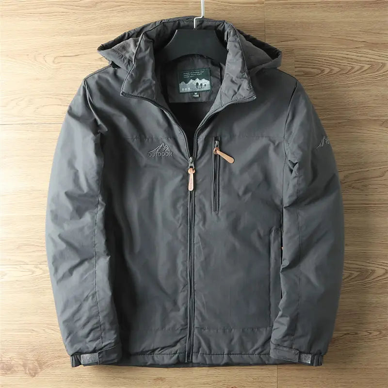 Paul™ | Veste à Capuche Extérieure Imperméable avec Doublure en Polaire