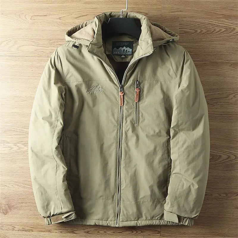 Paul™ | Veste à Capuche Extérieure Imperméable avec Doublure en Polaire