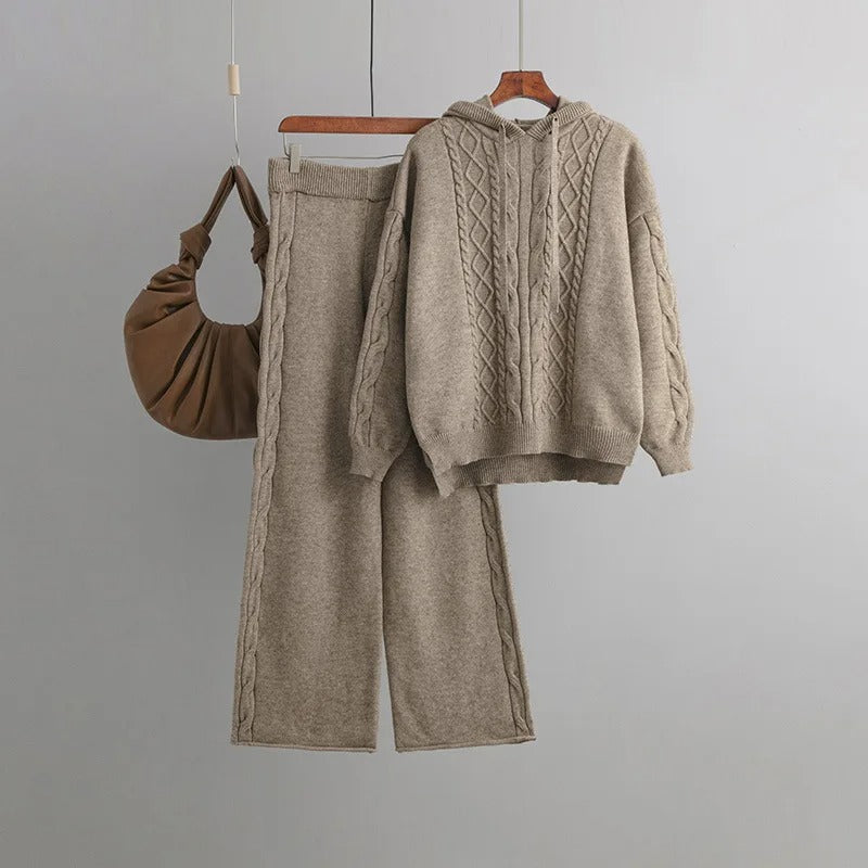 Rowena™ | Ensemble de Costume Tricoté Confortable