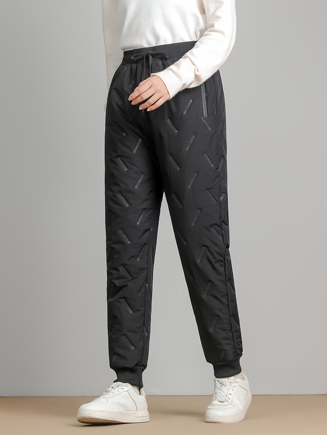Danica™ | Pantalon matelassé d’hiver à taille élastique