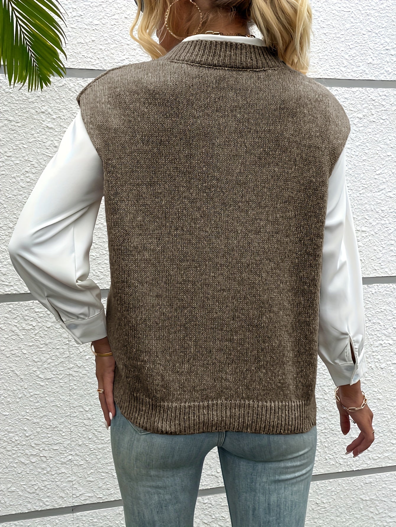 Monica™ | Gilet Décontracté Élégant