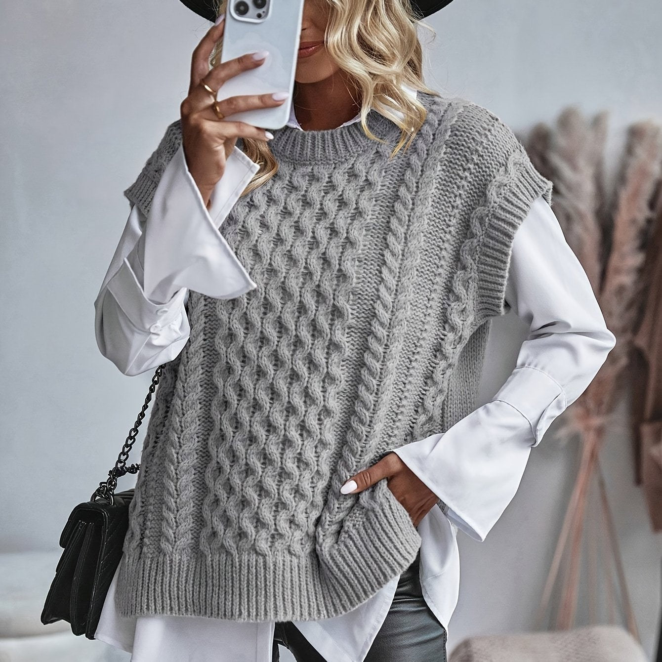 Meredith™ | Gilet Décontracté Élégant