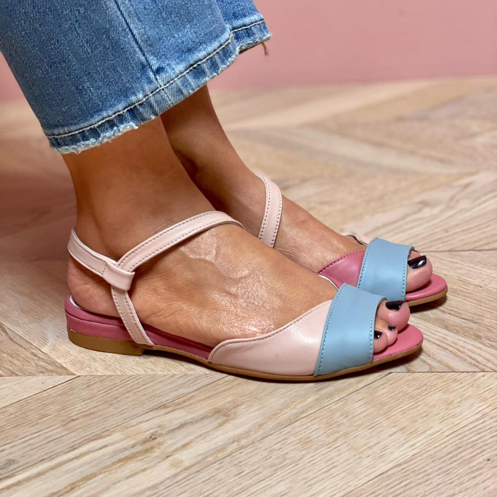 Roselina™ | Sandales roses modernes et confortables