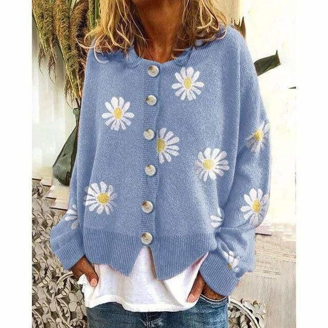 Keira™ | Cardigan Floral Élégant et Confortable