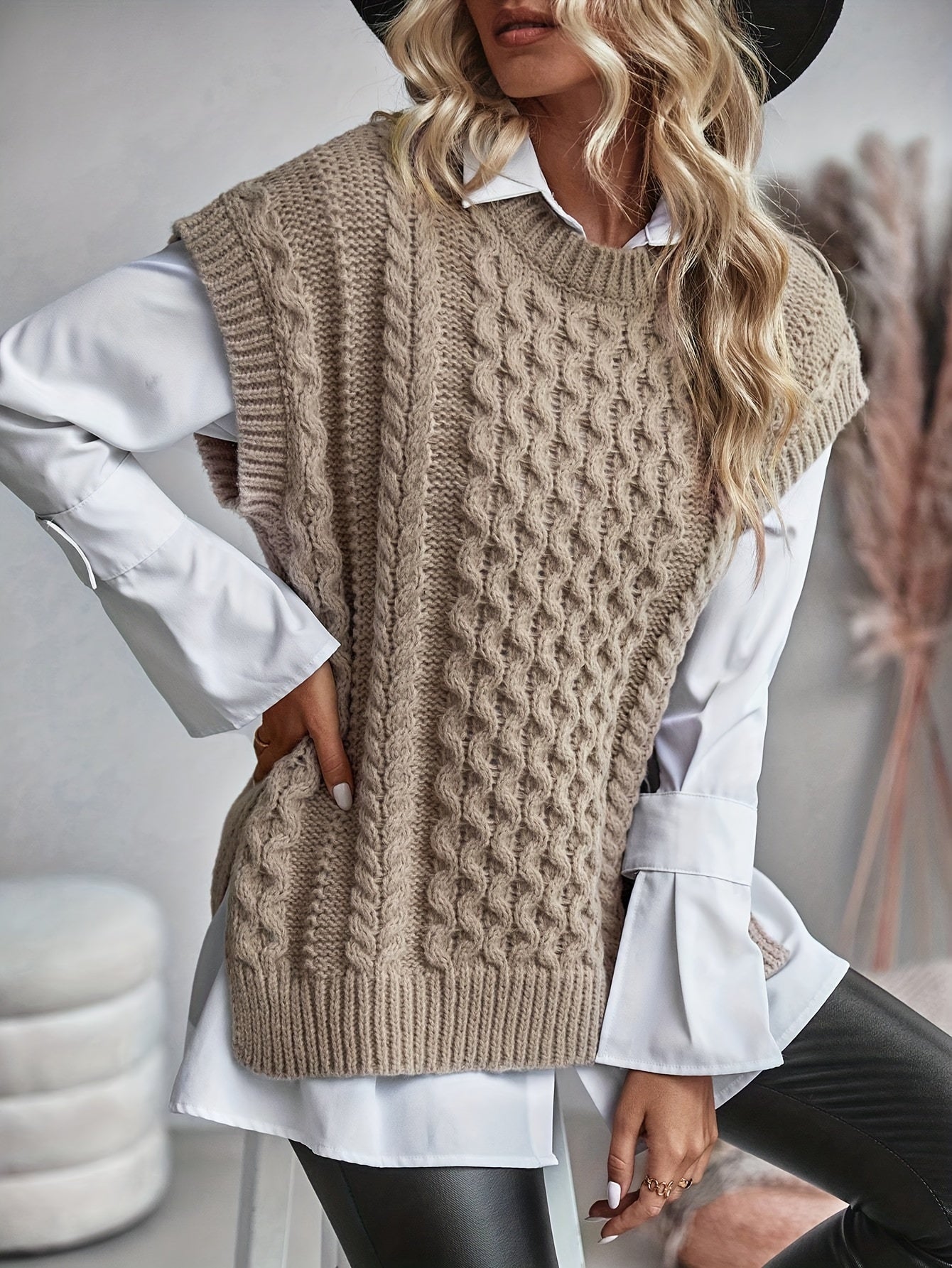 Meredith™ | Gilet Décontracté Élégant