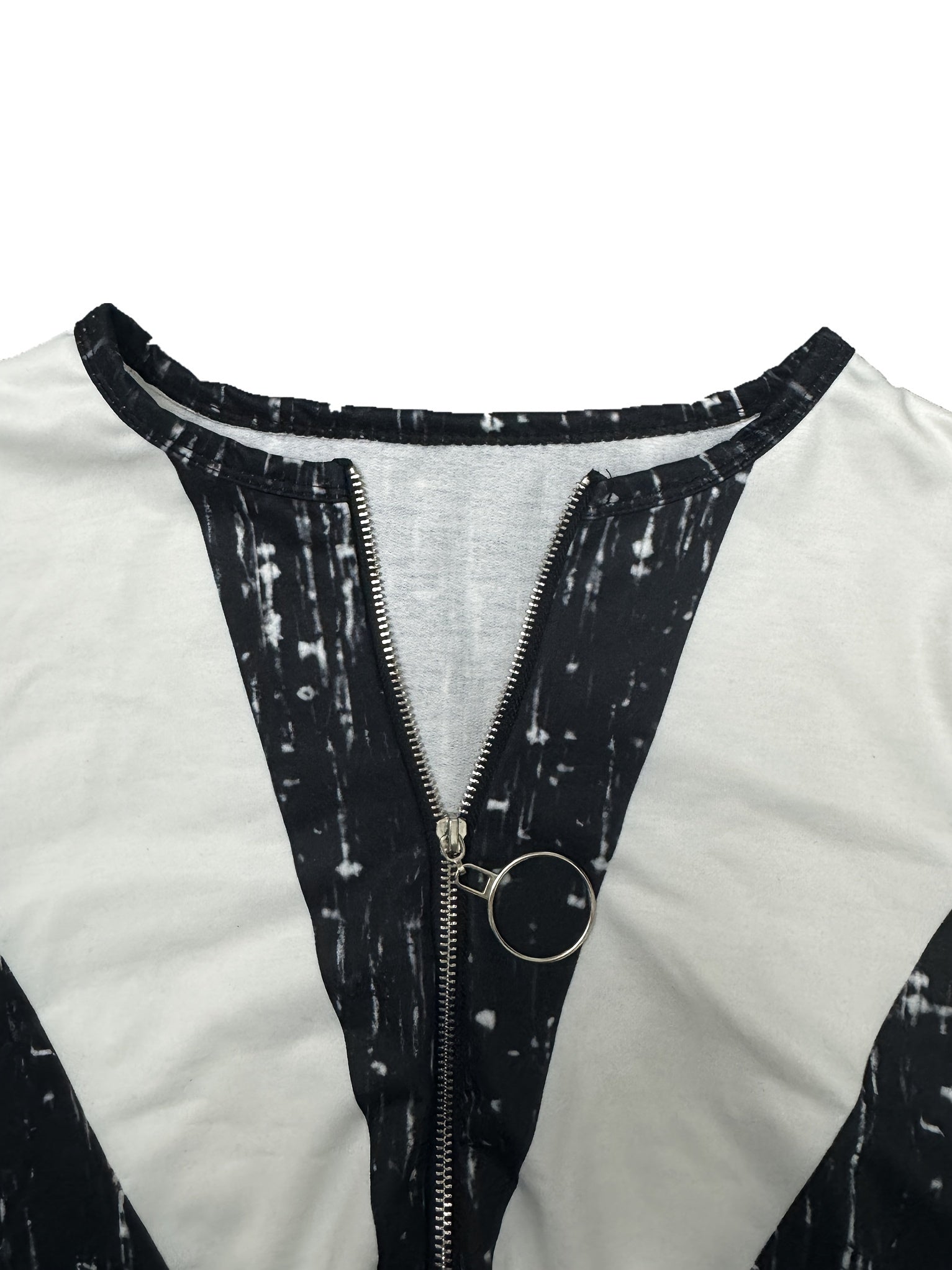 Willow™ | Sweat-shirt zippé V en velours brillant