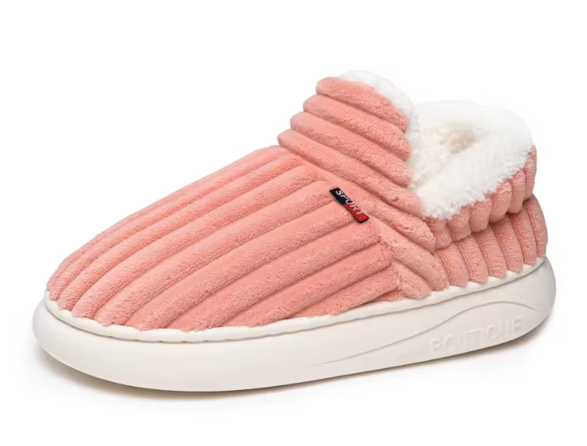 Etta™ | Chaussons montants en velours côtelé