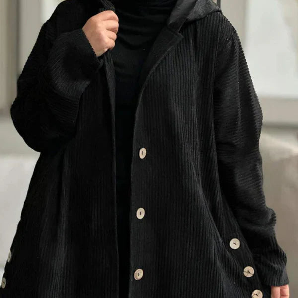 Dana™ | Manteau Côtelé à Capuche